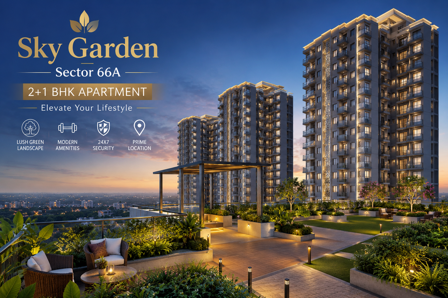 Sky Garden, Sector 66A