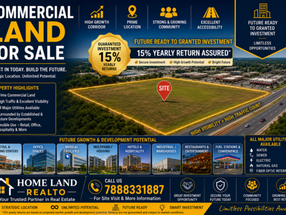 Commercial Land For Sale