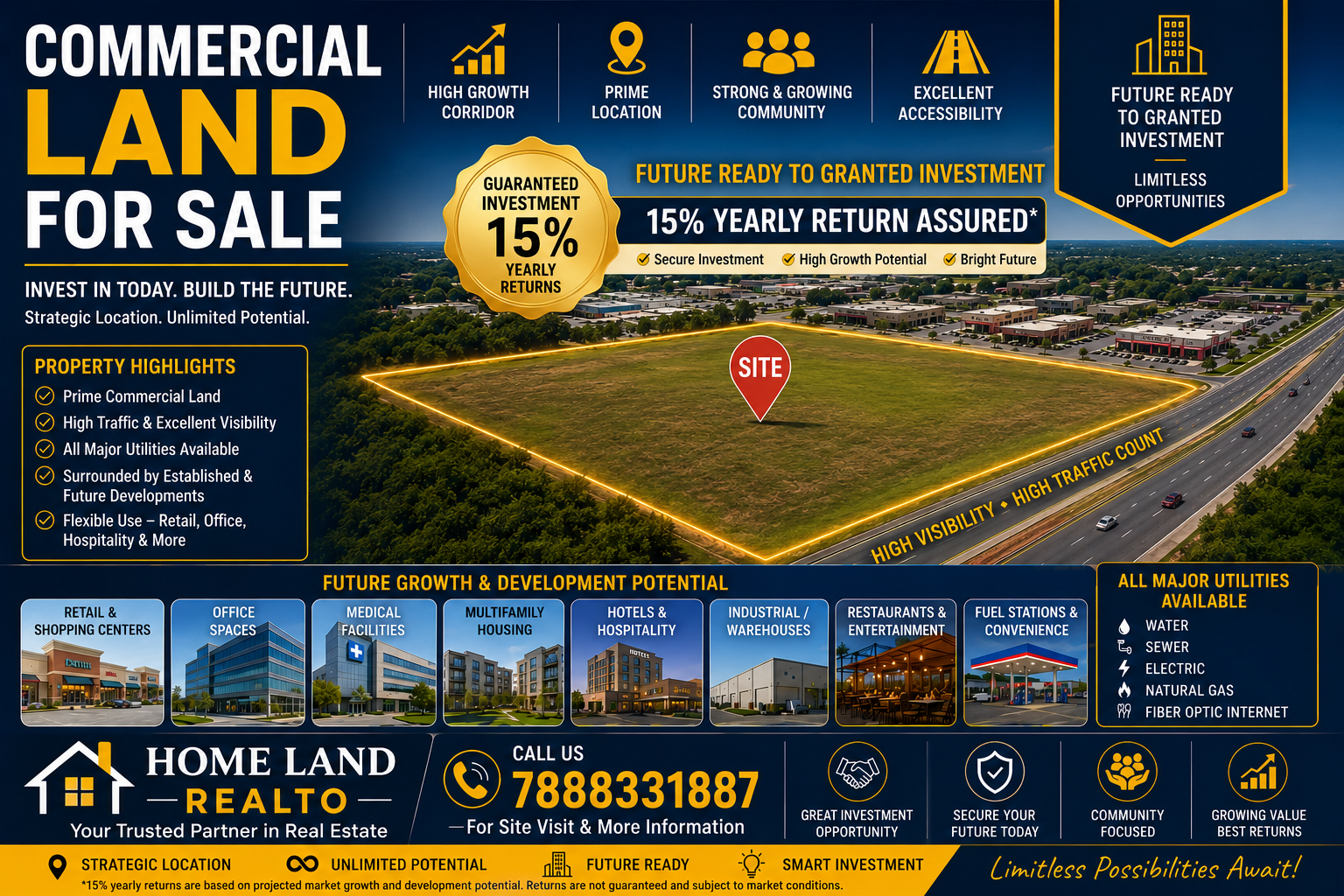 Commercial Land For Sale
